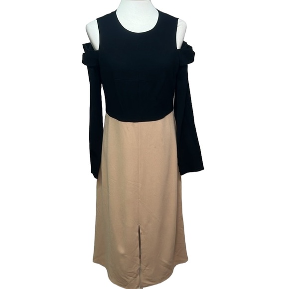 Tibi Cut Out Shoulder Dress - Picture 2 of 8